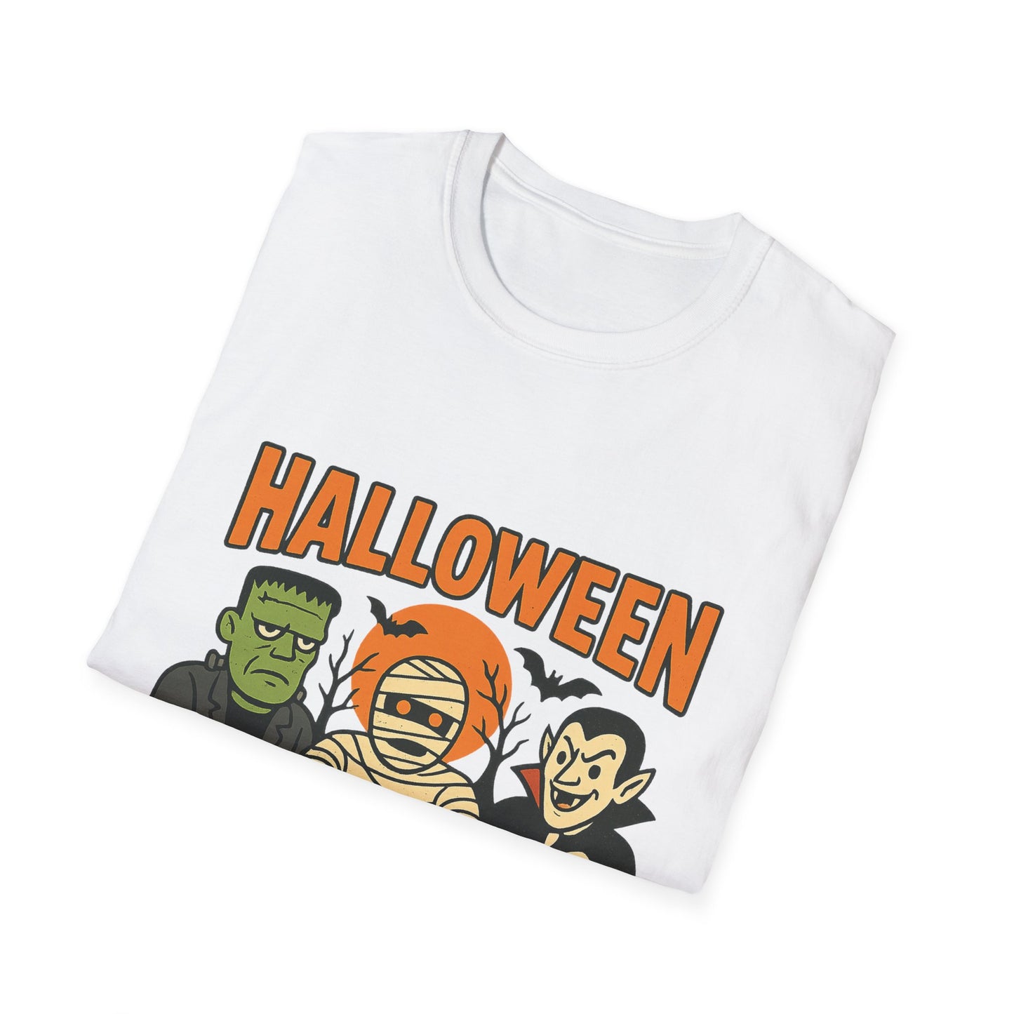 Halloween Mash Unisex T-Shirt, Fun Halloween Tee, Spooky Costume Shirt, Fall Festivities Apparel, Trick or Treat Top