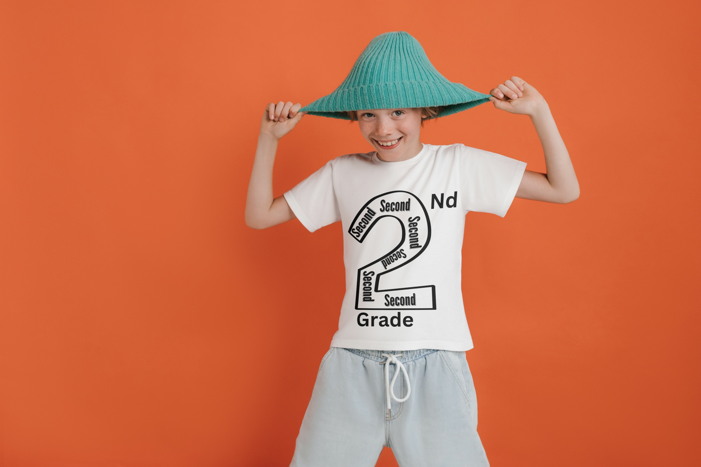 #2 Second Grade T Shirt for Kids