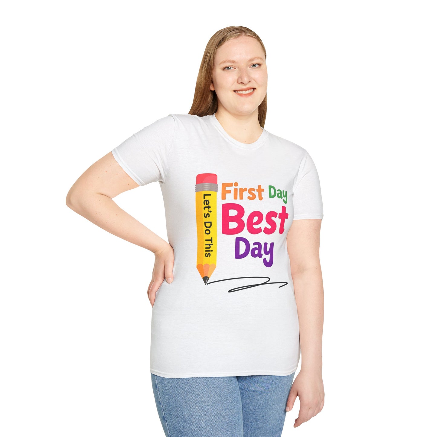 First Day Best Day T-Shirt, Back to School Tee,