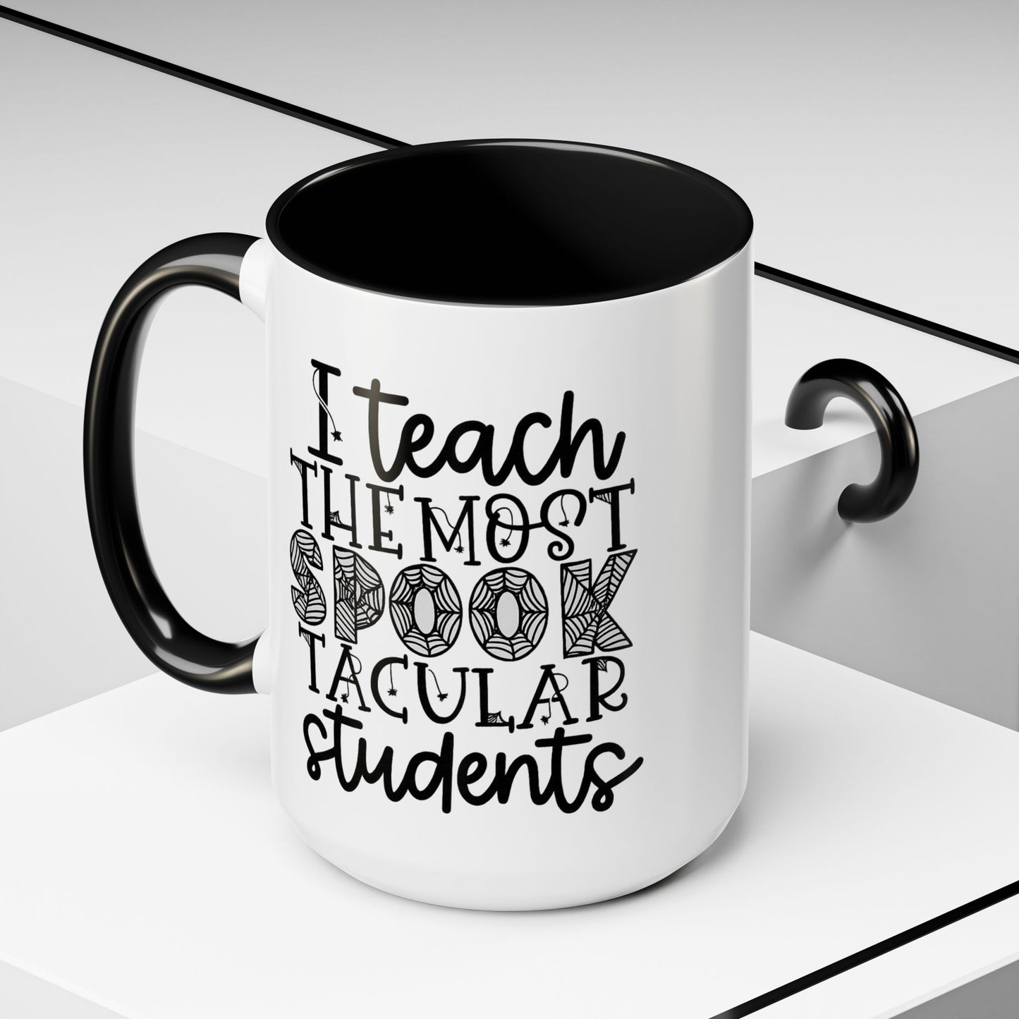 Spooktacular Teacher Coffee Mug | Perfect Gift for Educators | Halloween, Teacher Appreciation, Classroom Decor, Fun Drinkware