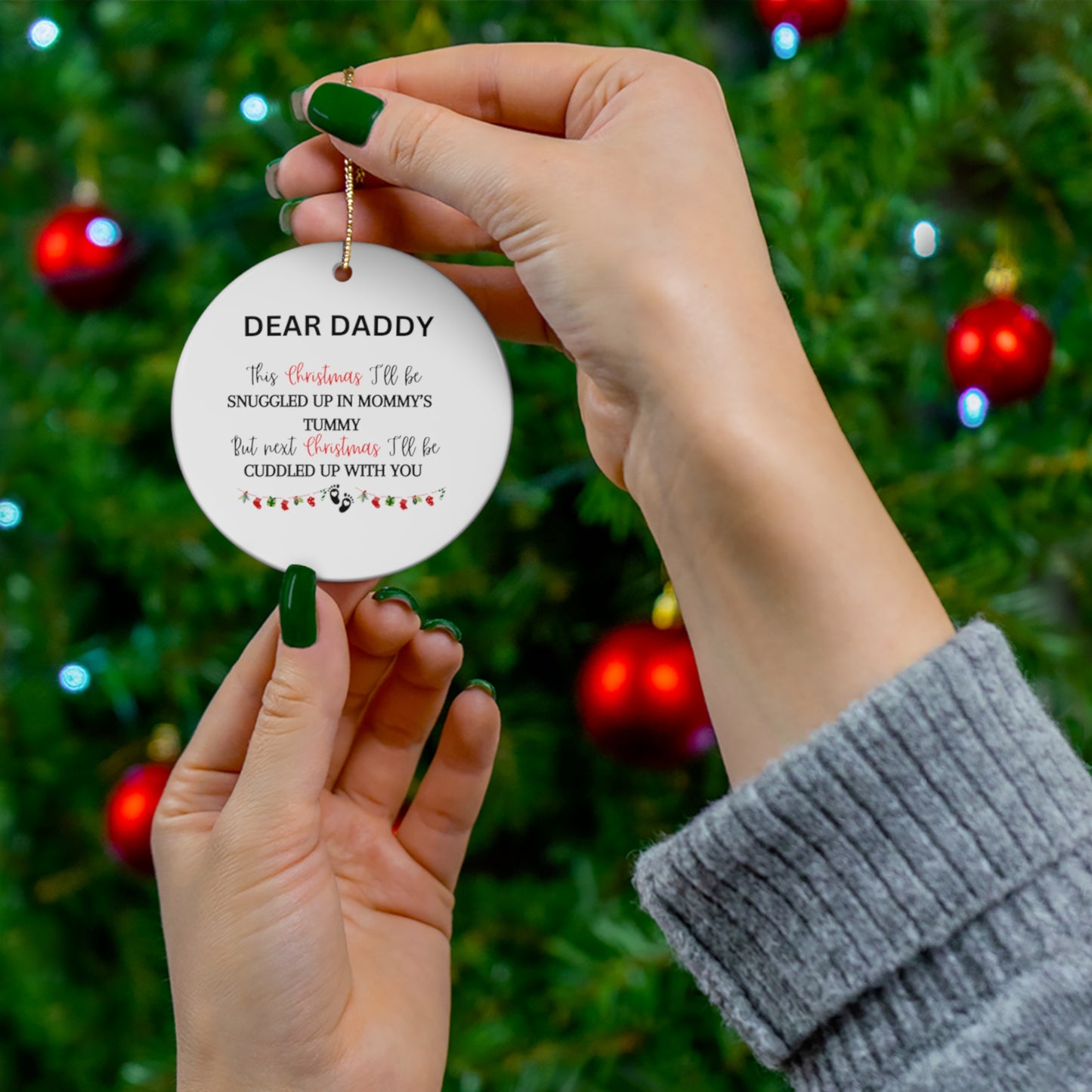 Dear Daddy Seasonal Ornament