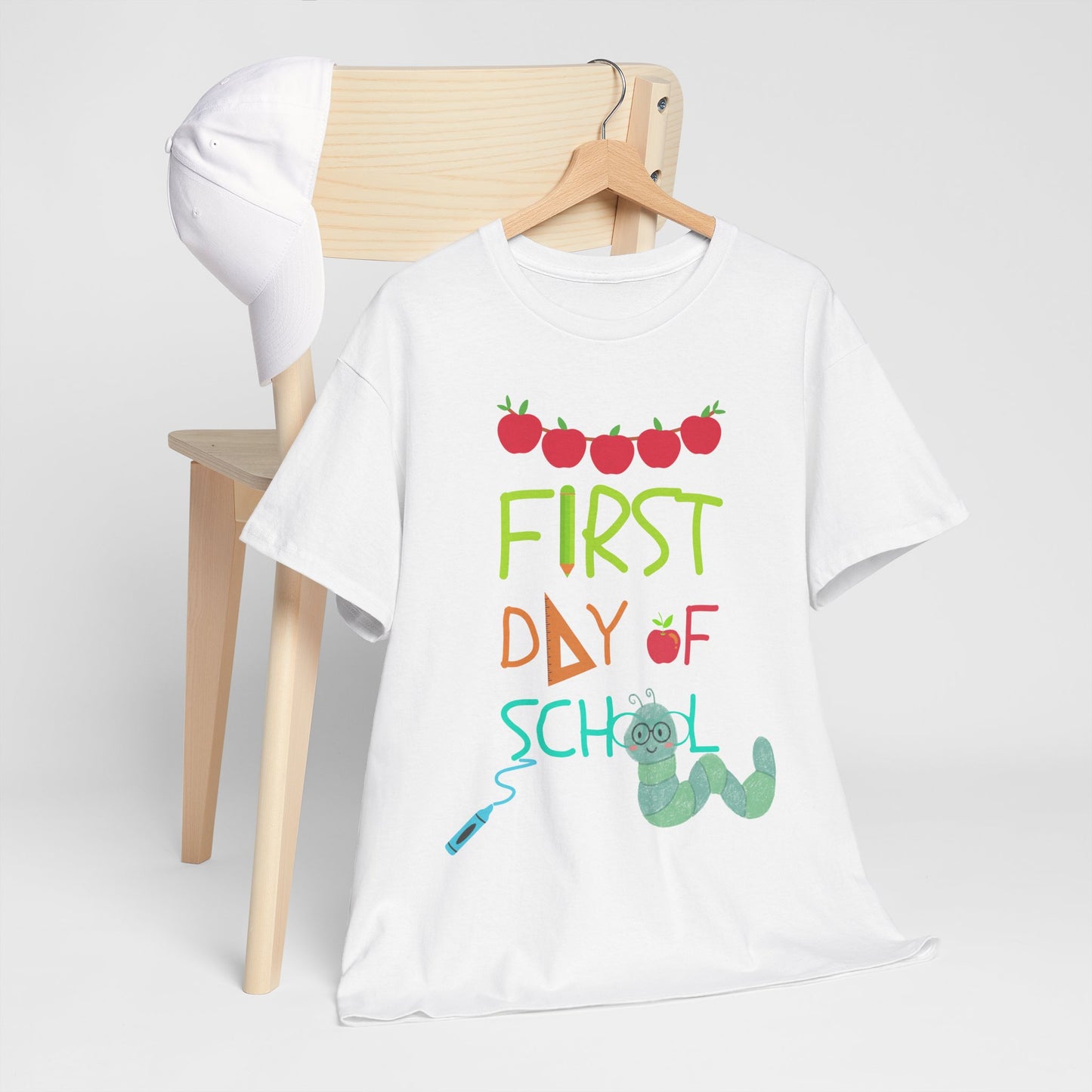 First Day of School Unisex Cotton Tee