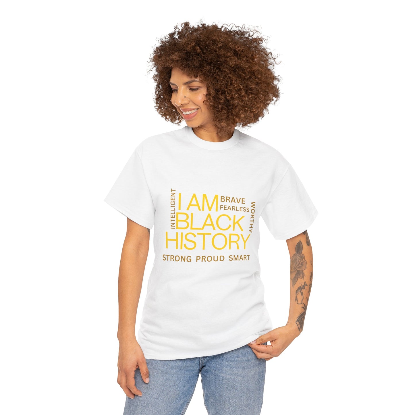 I Am Black History Cotton Tee