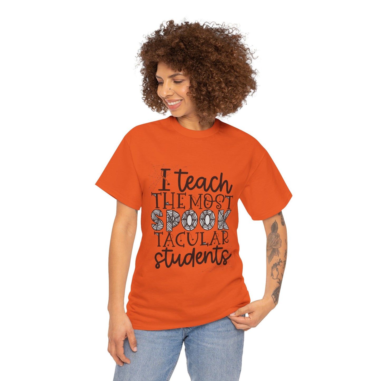 I Teach the Most Spooktacular Students Tee - Perfect for Halloween