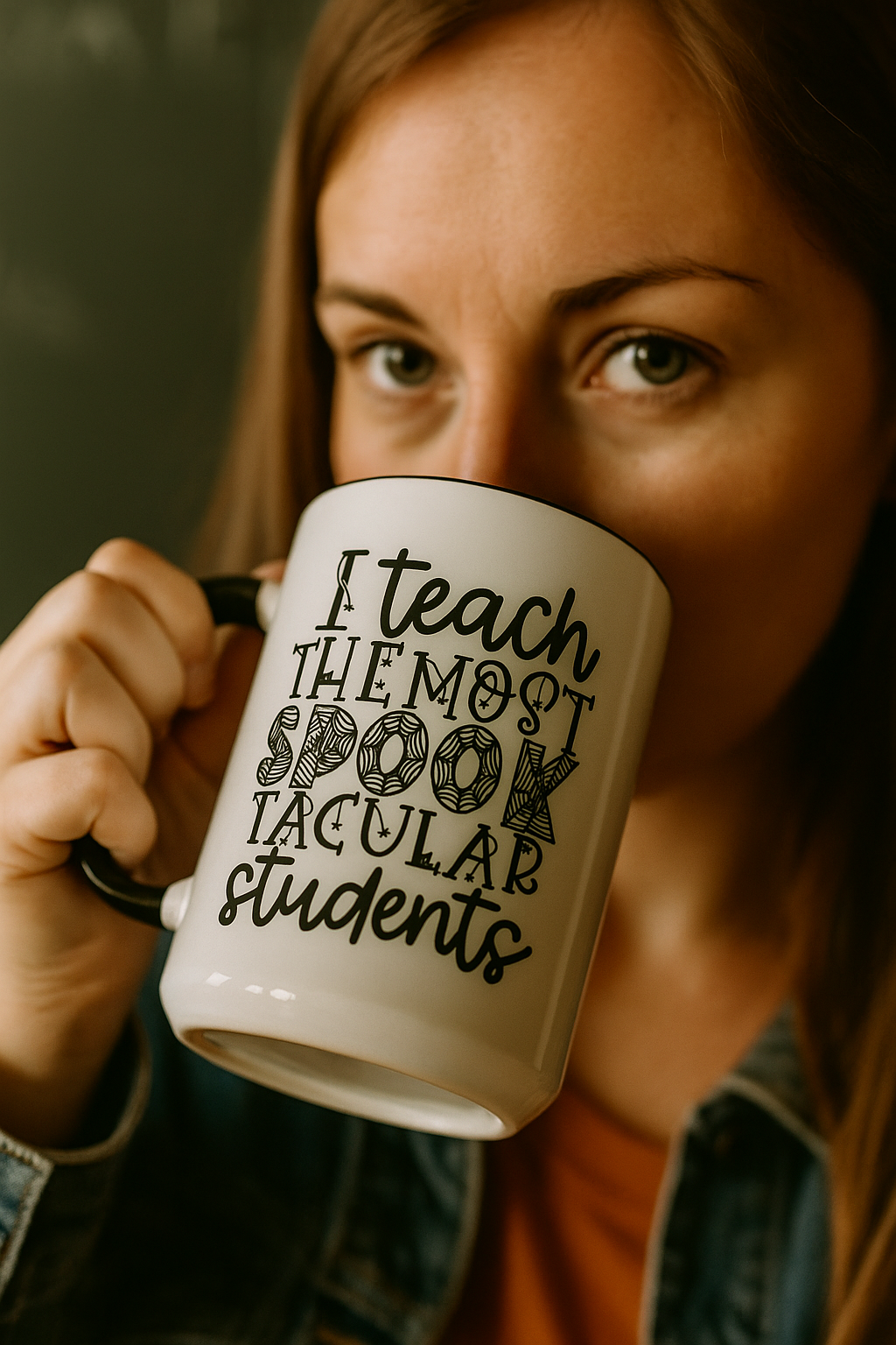 Spooktacular Teacher Coffee Mug | Perfect Gift for Educators | Halloween, Teacher Appreciation, Classroom Decor, Fun Drinkware