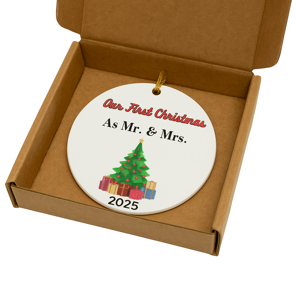 Our First Christmas Ornament 2025