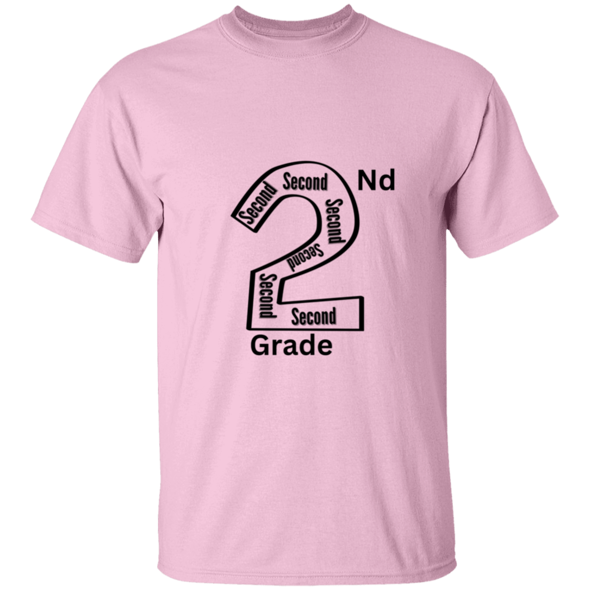 #2 Second Grade T Shirt for Kids