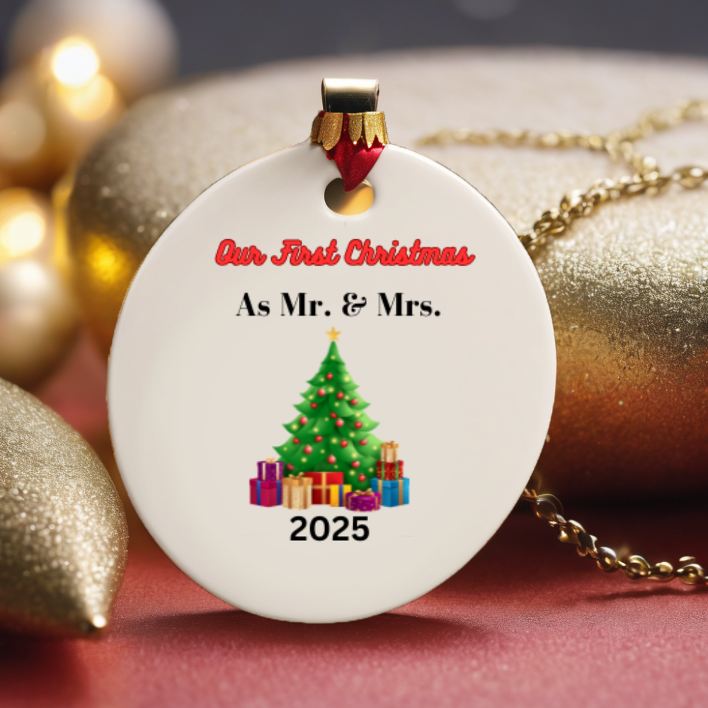 Our First Christmas Ornament 2025