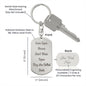 Dog Tag Key Chain For Dads