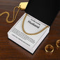 My Loving Husband Cuban Link Chain