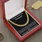 To My Wonderful Husband Cuban Link Chain