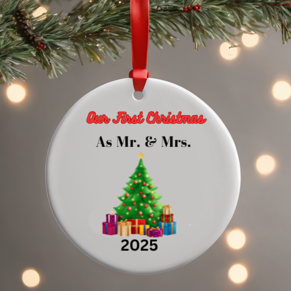 Our First Christmas Ornament 2025