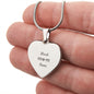 Best Mom Ever Heart Necklace
