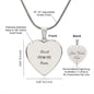 Best Mom Ever Heart Necklace