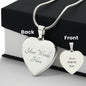 Best Mom Ever Heart Necklace