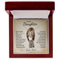 My Daughter | I will protect you always - Alluring Beauty necklace