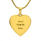 Best Mom Ever Heart Necklace