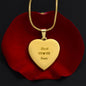 Best Mom Ever Heart Necklace