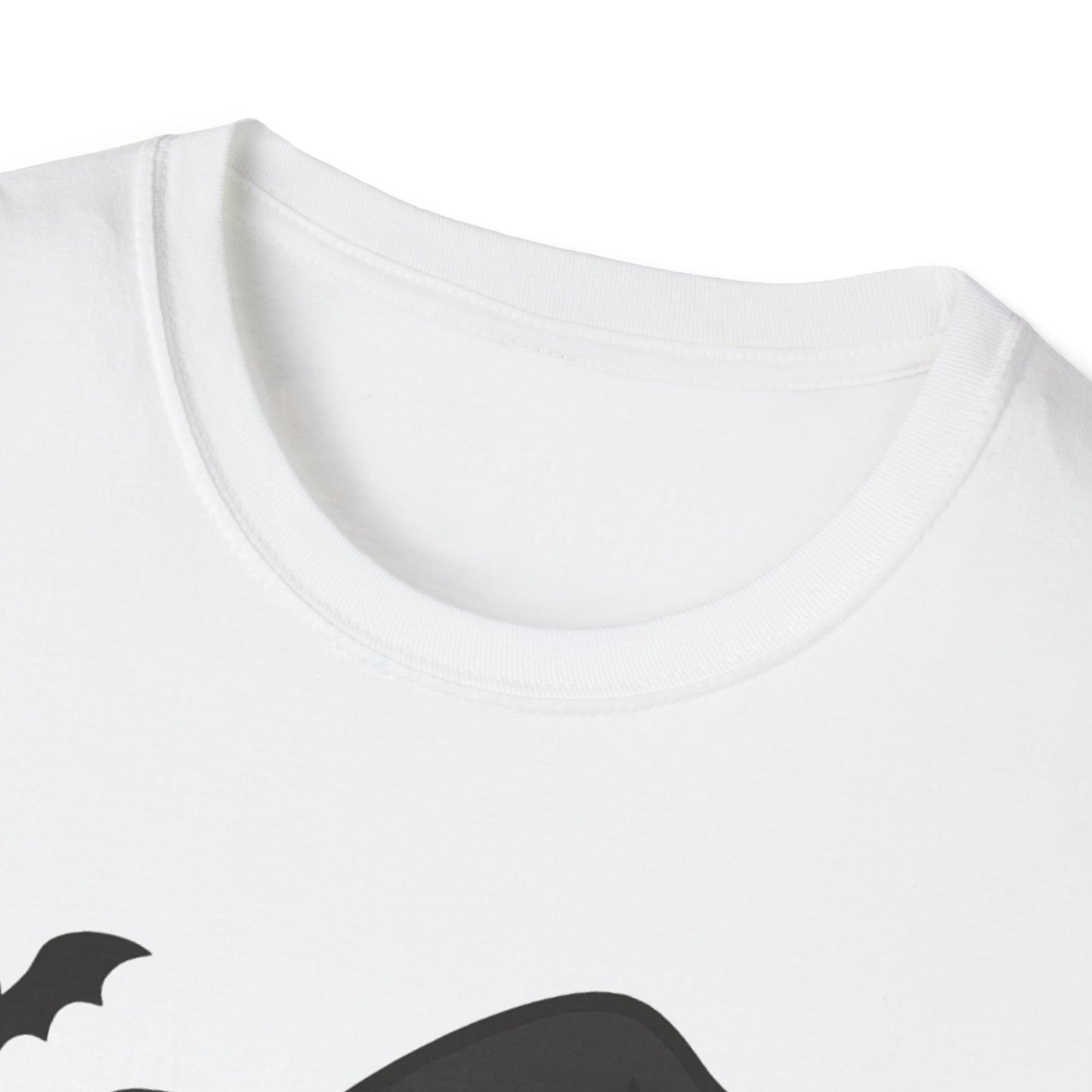 Halloween Ghost T-Shirt, Unisex Softstyle Tee, Spooky Apparel, Fall Fashion, Pumpkin Coffee Lover, Halloween Costume Top