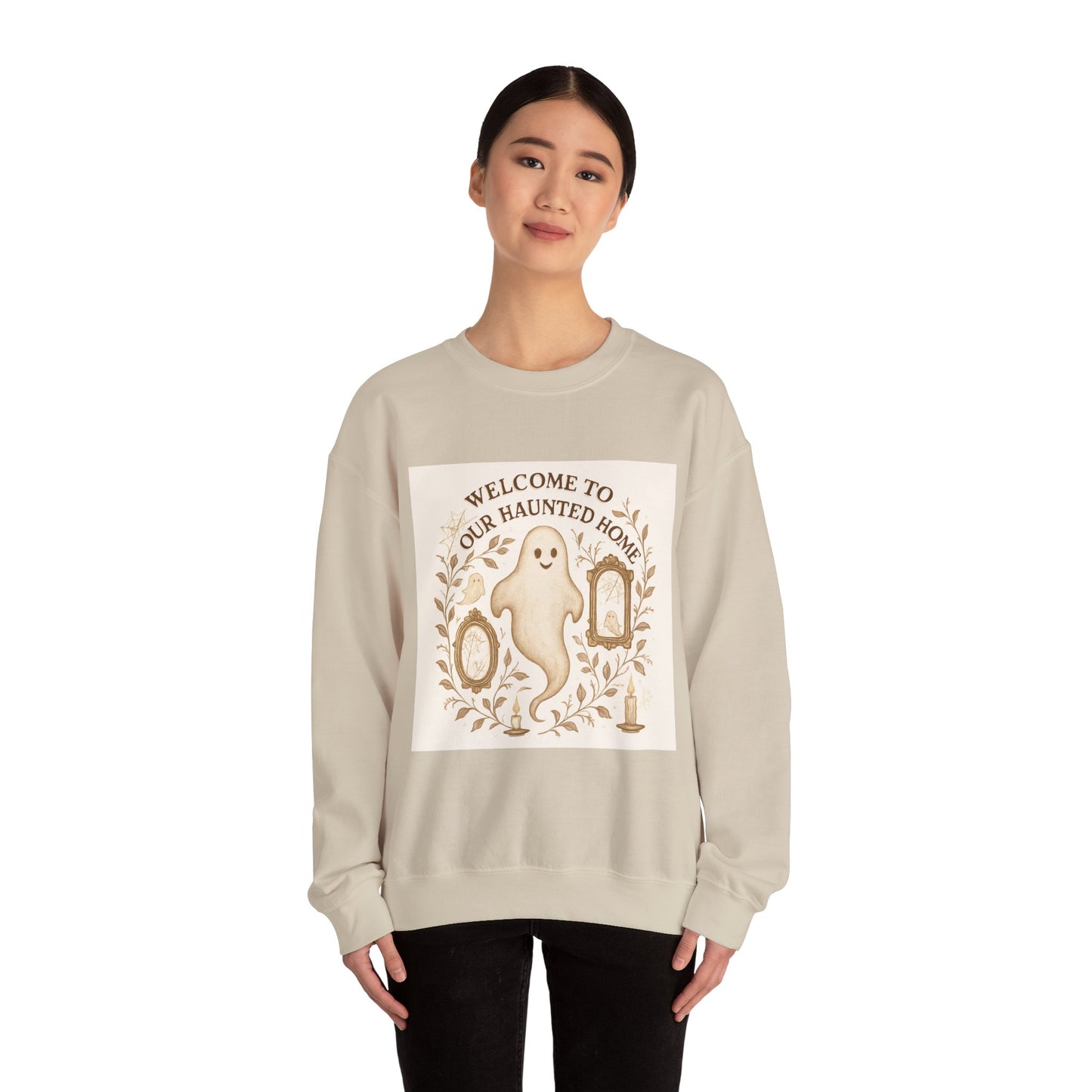 Unisex ™ Crewneck Haunted Home Sweatshirt
