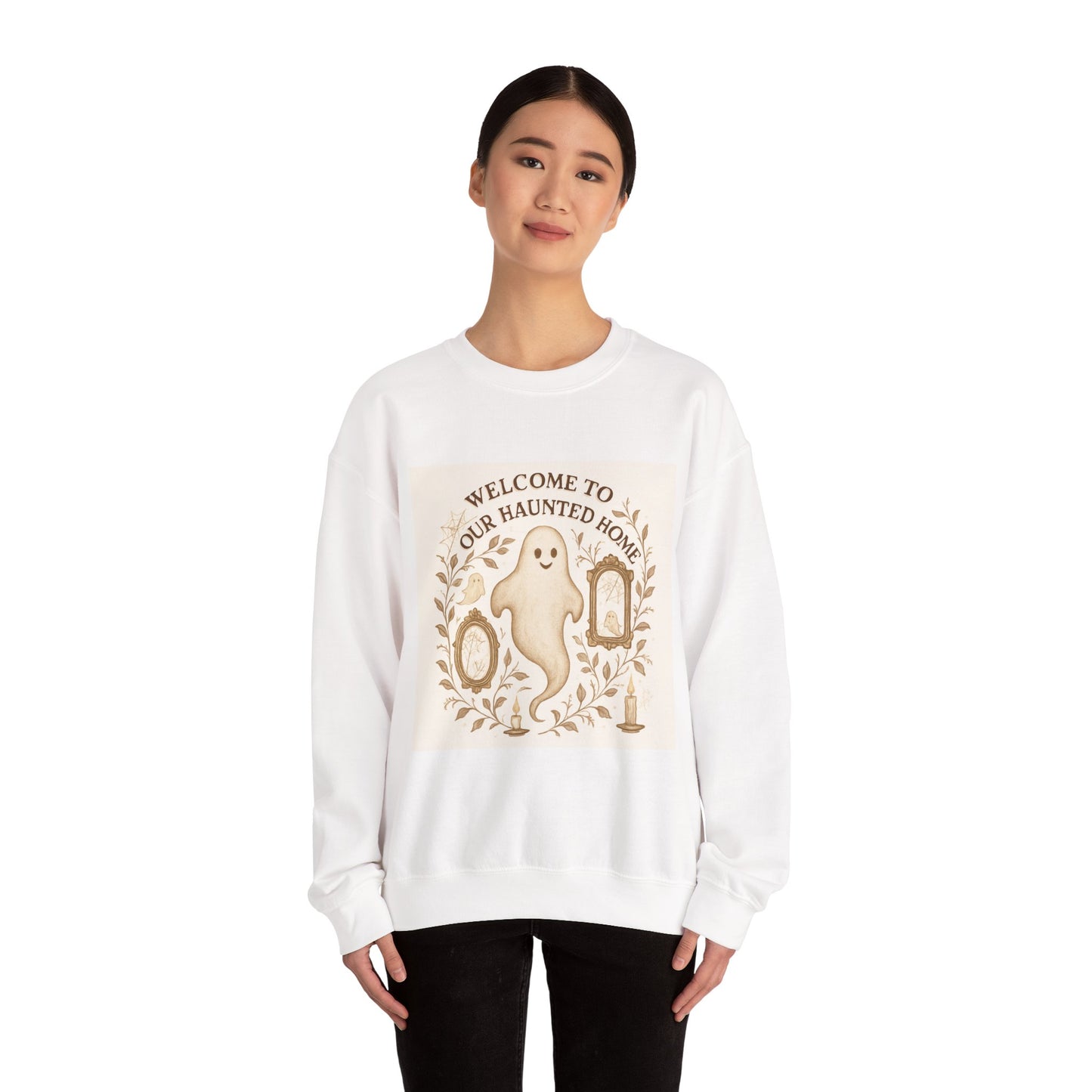 Unisex ™ Crewneck Haunted Home Sweatshirt