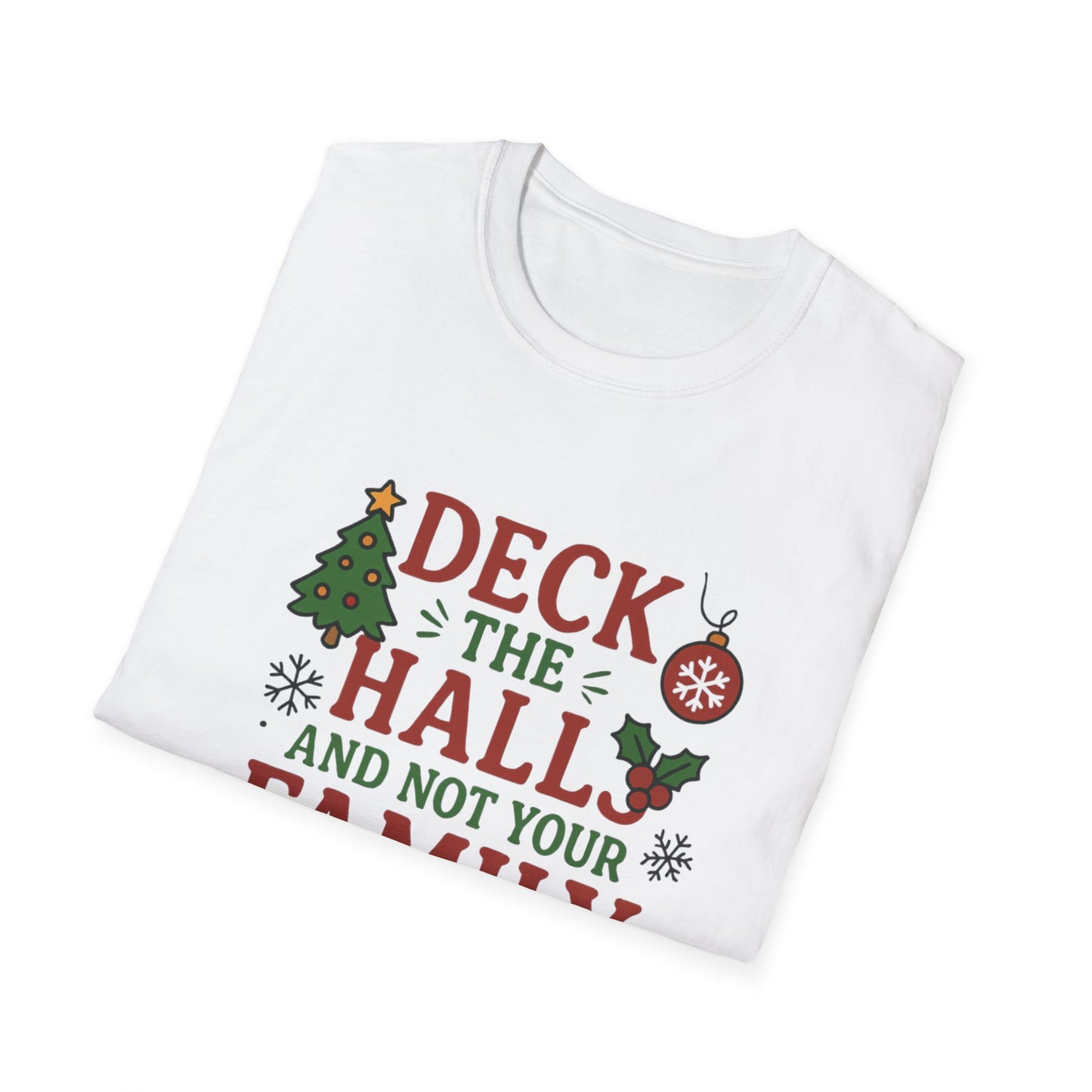 Festive Family T-Shirt | Holiday Cheer Tee, Christmas Shirt, Matching Family Apparel, Funny Gift, Fa La La La La