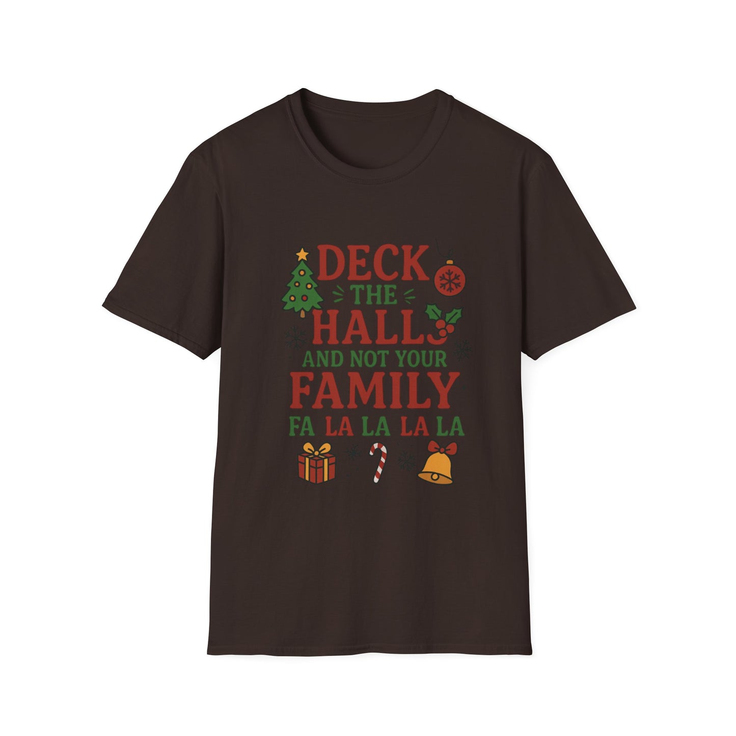 Festive Family T-Shirt | Holiday Cheer Tee, Christmas Shirt, Matching Family Apparel, Funny Gift, Fa La La La La