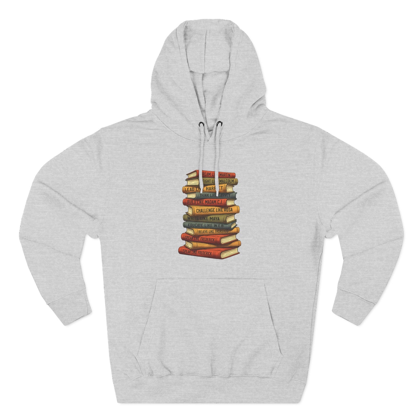 Black History Books Hoodie | Dream Like Martin Lead Like Harriet Hoodie | African American History Hoodie | Educator Gift