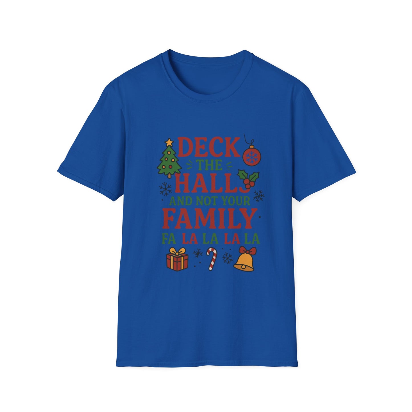 Festive Family T-Shirt | Holiday Cheer Tee, Christmas Shirt, Matching Family Apparel, Funny Gift, Fa La La La La