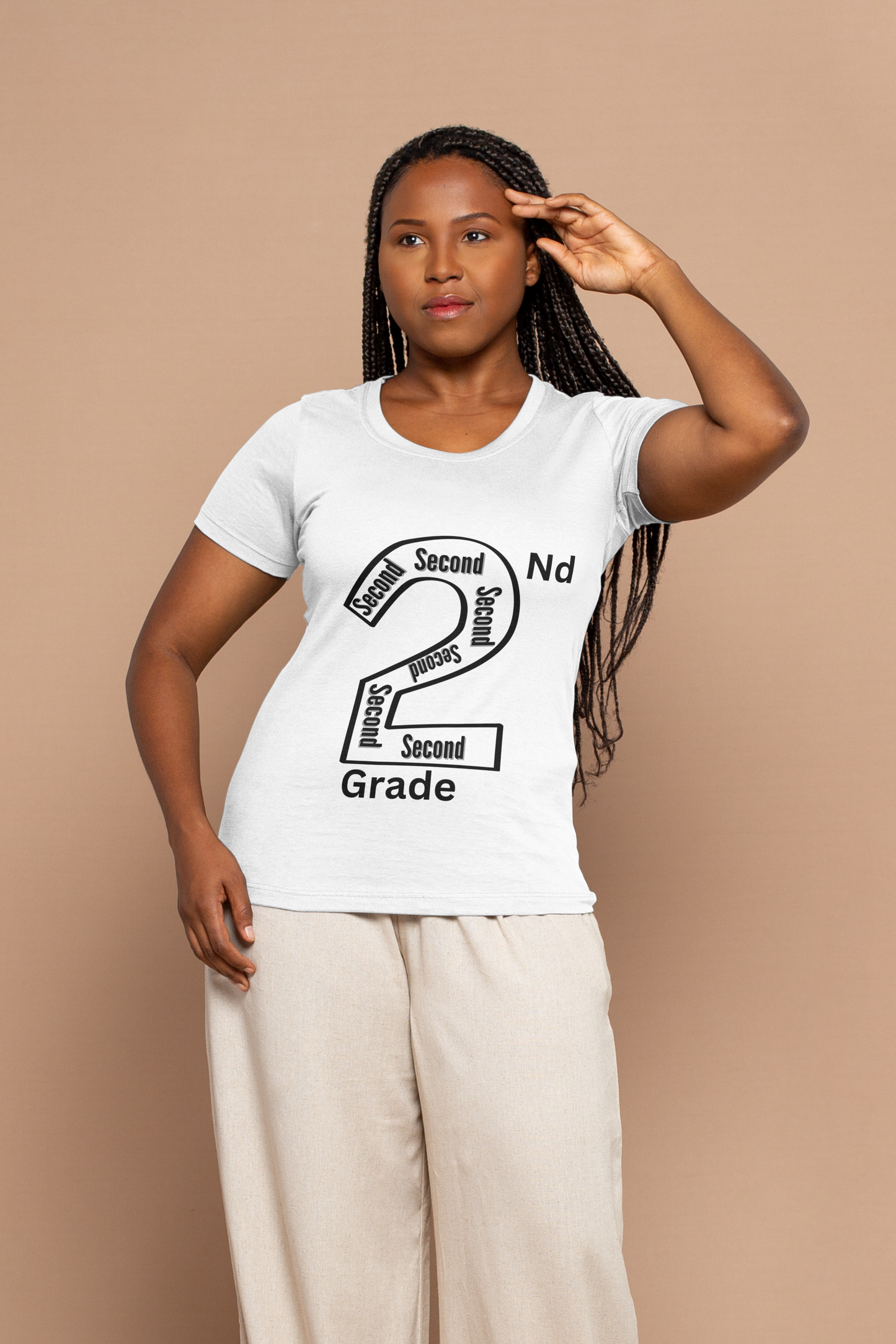 2nd Grade Adult T Shirt