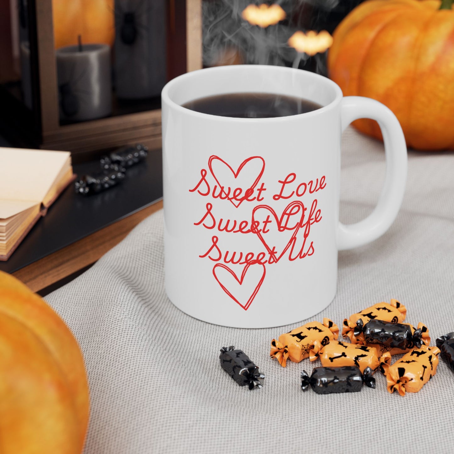 Sweet Love, Sweet Life, Sweet Us, Ceramic Mug, (11oz, 15oz)