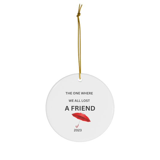 Friends Christmas Ornament