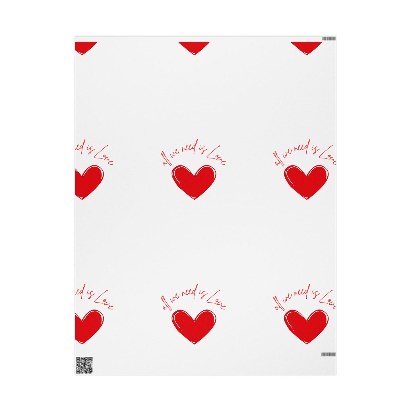 All You Need is Love Wrapping Papers