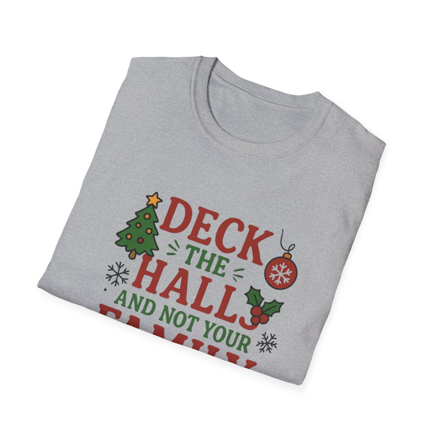 Festive Family T-Shirt | Holiday Cheer Tee, Christmas Shirt, Matching Family Apparel, Funny Gift, Fa La La La La