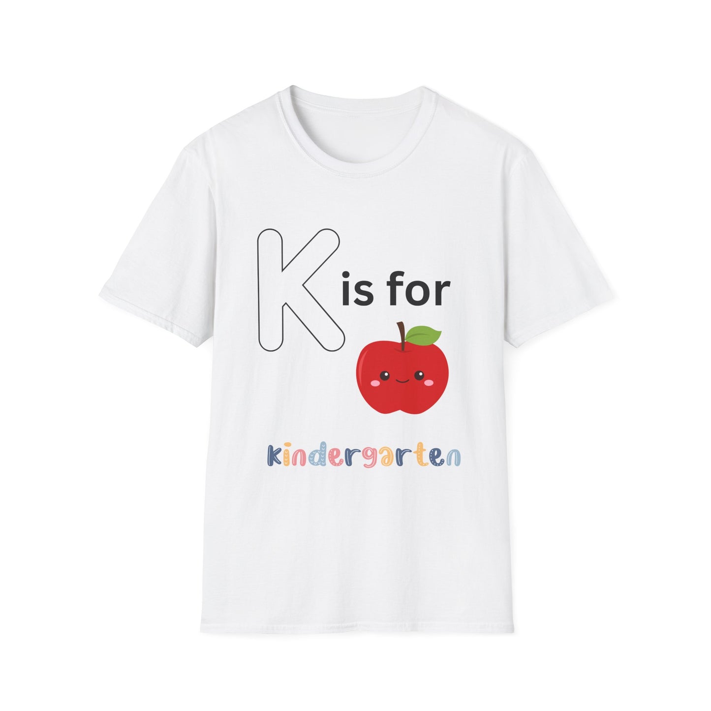Kindergarten Alphabet T-Shirt, Back to School Shirt, ABC Tee,
