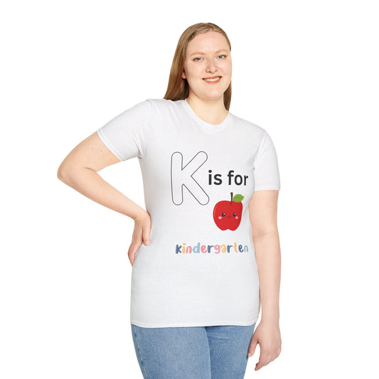 Kindergarten Alphabet T-Shirt, Back to School Shirt, ABC Tee,