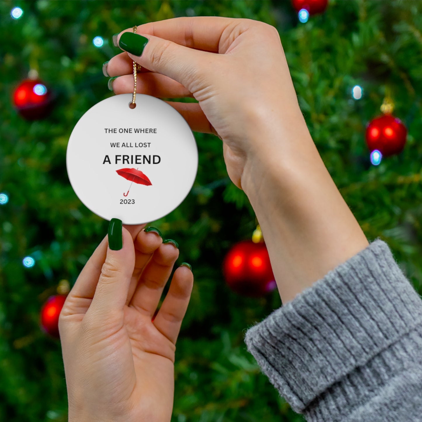 Friends Christmas Ornament