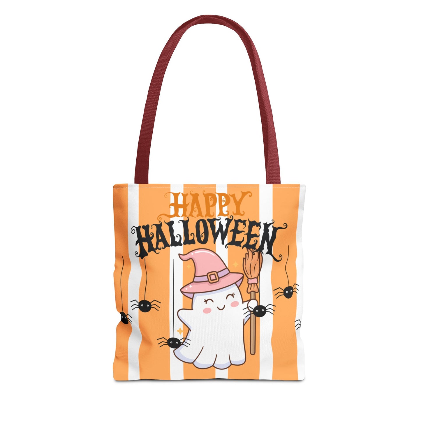 Halloween Tote Bag, Spooky Ghost Design, Fall Accessories, Trick or Treat Bag, Seasonal Gift, Cute Halloween Decor