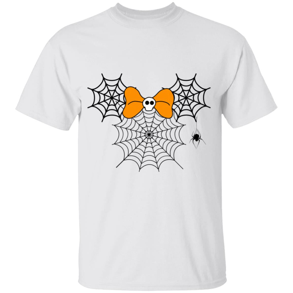 Minnie Mouse Spider Web Halloween Shirt For Kids