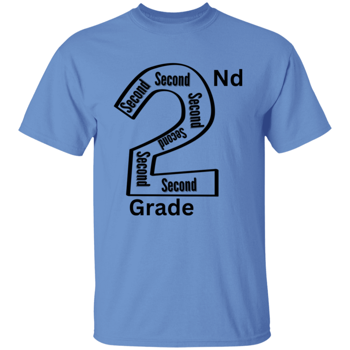 2nd Grade Adult T Shirt