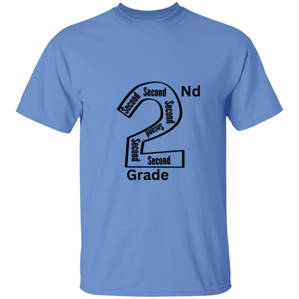 #2 Second Grade T Shirt for Kids