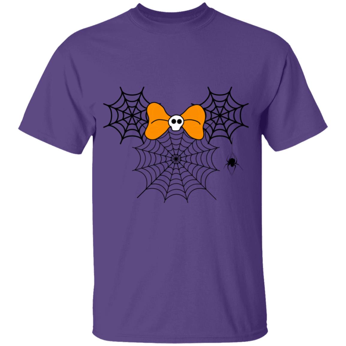 Minnie Mouse Spider Web Halloween Shirt For Kids