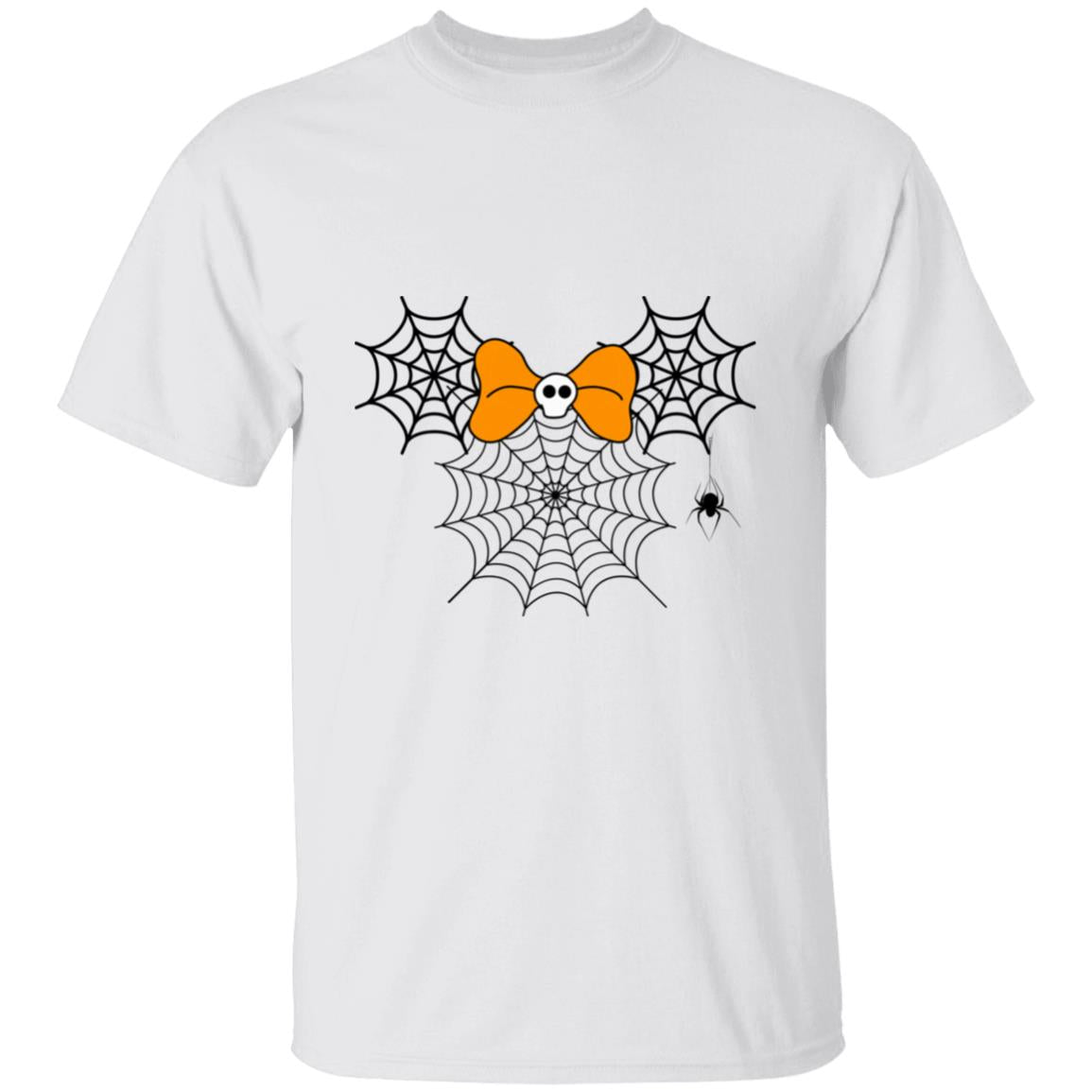 Minnie Mouse Spider Web Halloween T Shirt