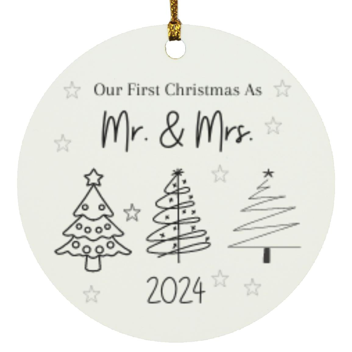 Our First Christmas 2024 Ornament