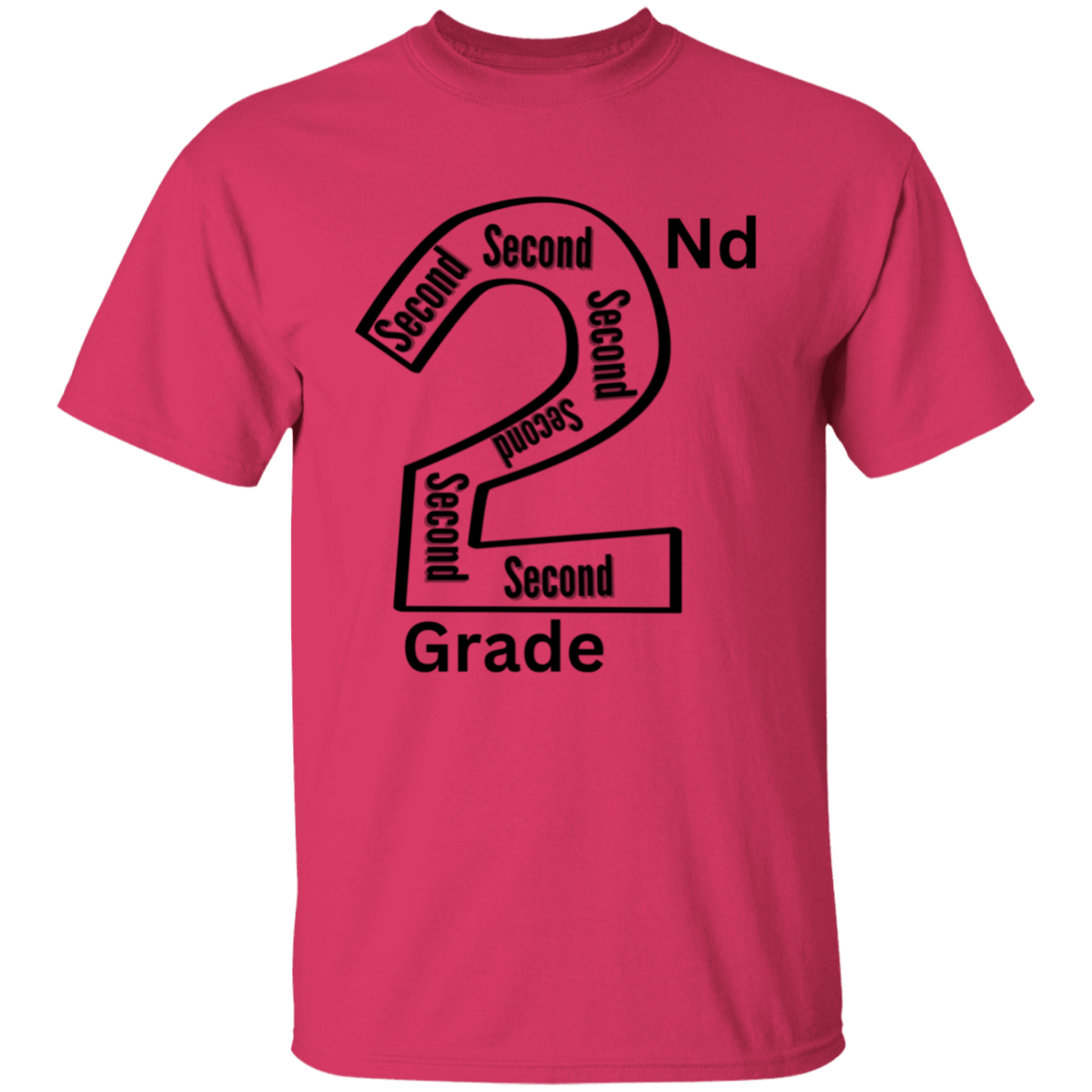 2nd Grade Adult T Shirt