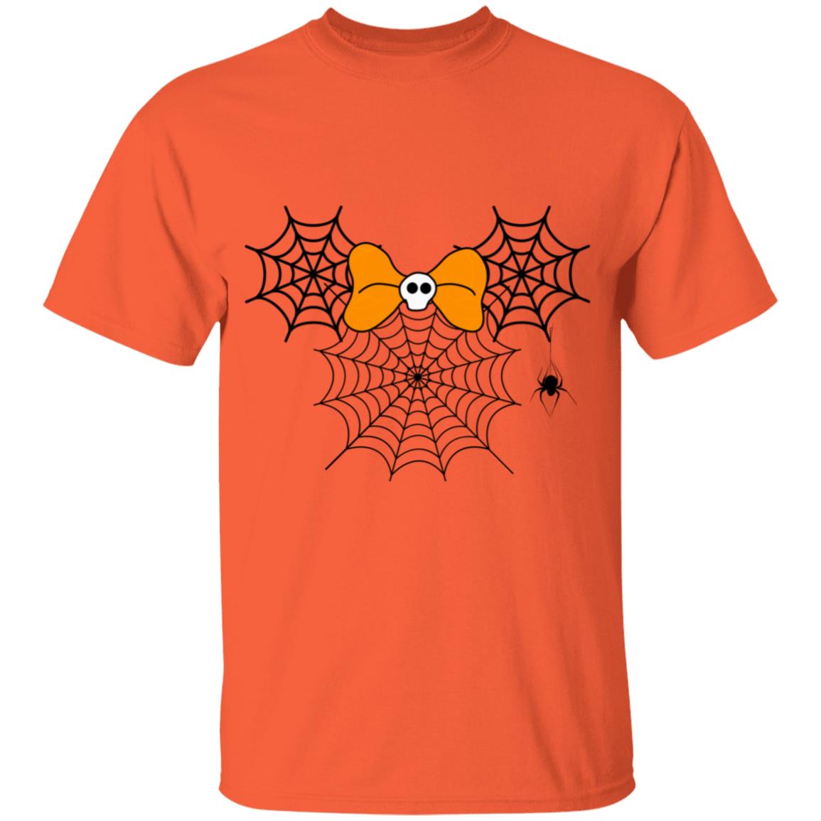 Minnie Mouse Spider Web Halloween Shirt For Kids