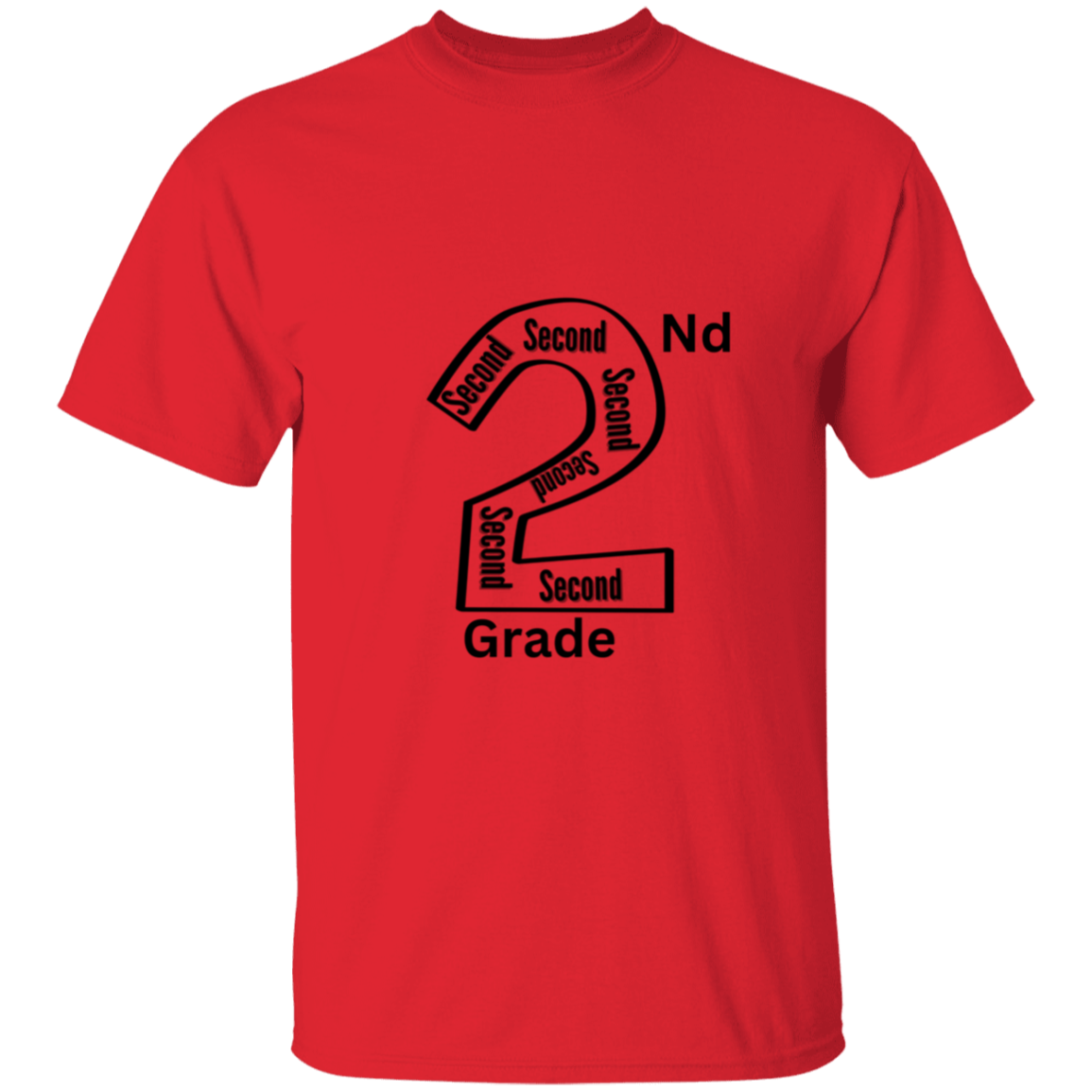 #2 Second Grade T Shirt for Kids