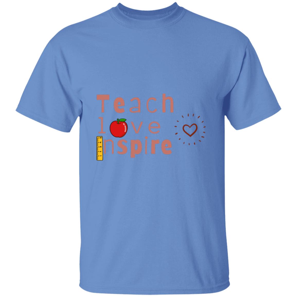 Teach Love Inspire T Shirt For Teachers