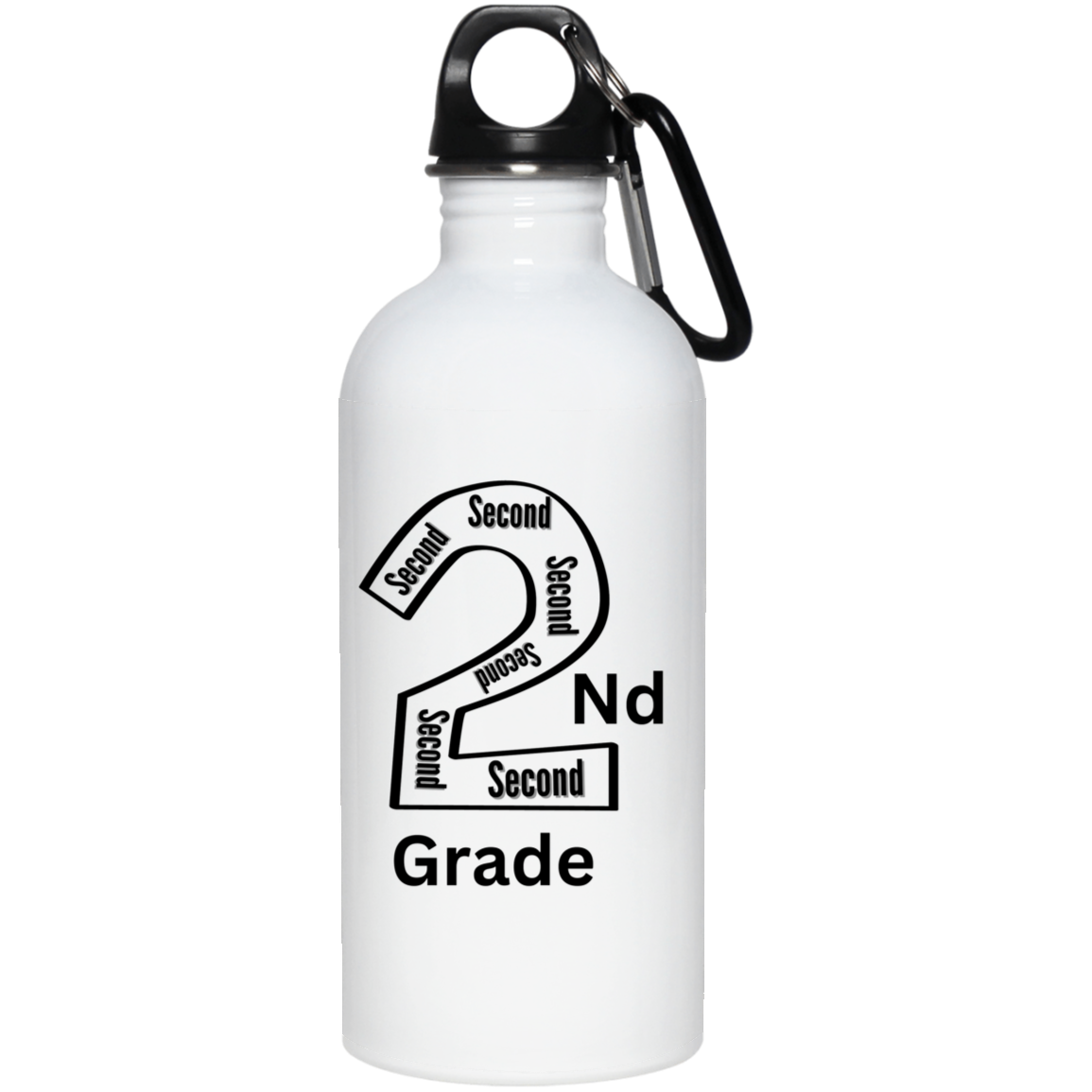 2nd Grade Stainless Steel Water Bottle