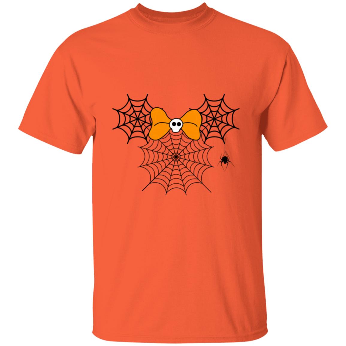 Minnie Mouse Spider Web Halloween T Shirt